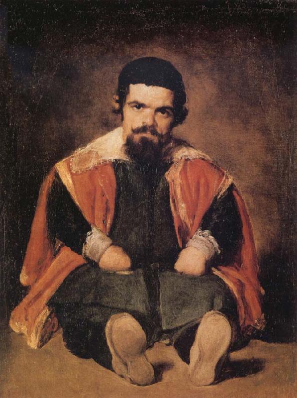 Diego Velazquez A Dwarf Sitting on the Floor oil painting image